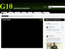 Tablet Screenshot of g10assessoria.com
